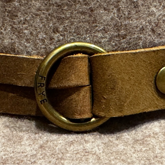 🧢 Frye Felt Tall Crown Fedora – Tumbleweed Tan – Size M/L New - Picture 5 of 6